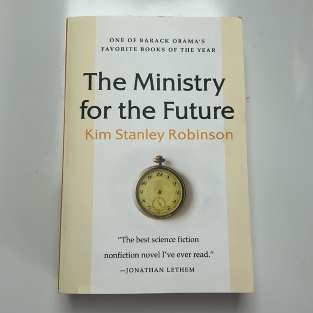 The Ministry for the Future by‎ Kim Stanley Robinson paperback